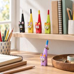cats tail up colour assorted box of 60