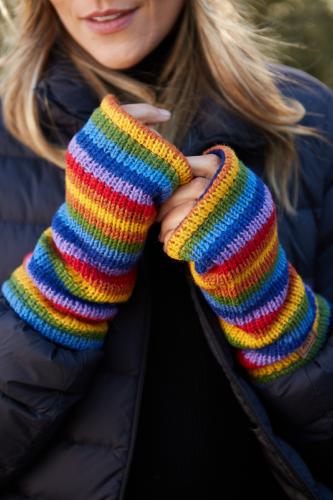 Rainbow Wristwarmer