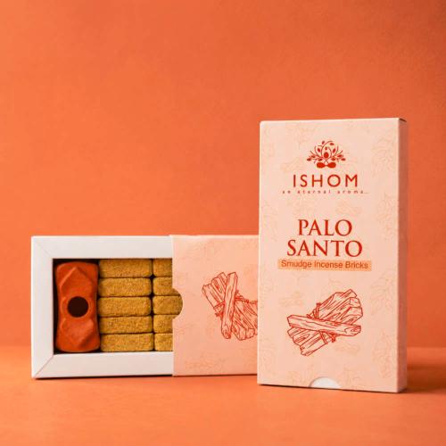 ISHOM Palo Santo Smudge Incense Bricks