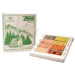 ISHOM 70 Earthly Himalaya Incense Bricks Gift Set