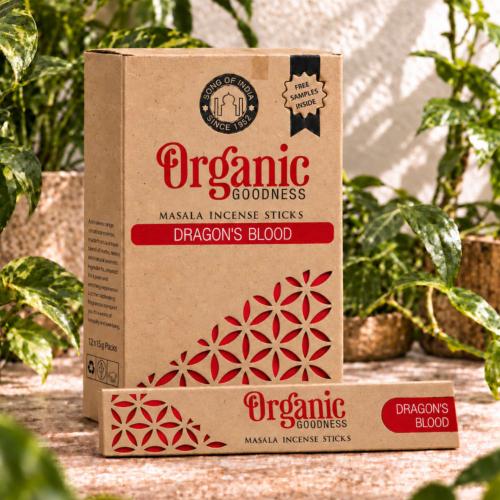 Organic goodness, dragons blood scented, box of 12