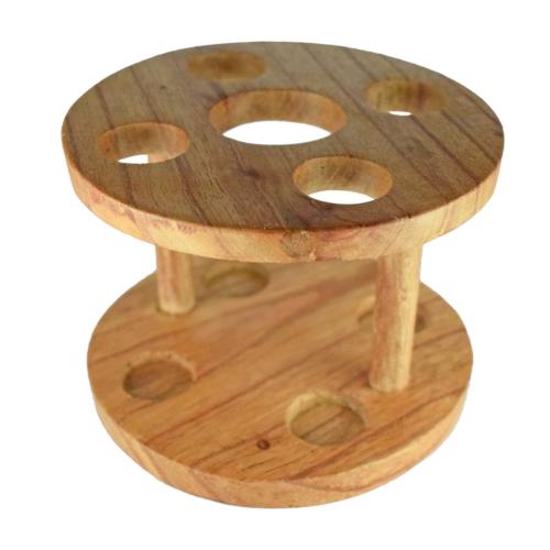 Multiple toothbrush holder/bathroom organisation Jempinis wood 10.5x14.5cm