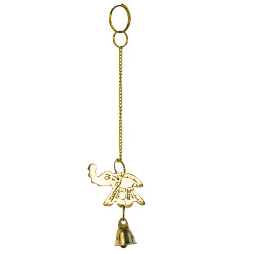 Brass chime elephant