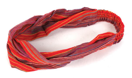 Hairband cotton reds