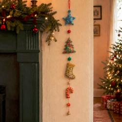 Christmas Toto Bell Hanging Decoration 85cm length