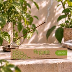 Organic goodness incense, cannabis scented, box of 12