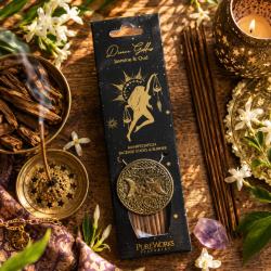 Incense Sticks and Burner Esoteric Divine Goddess, Jasmine and Oud