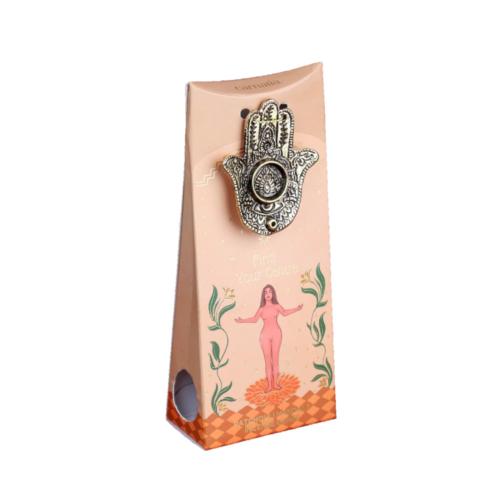 Incense Cones with Burner Carnatia Patchouli Mandala, Find Your Centre