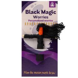Worry doll mini, black magic worries