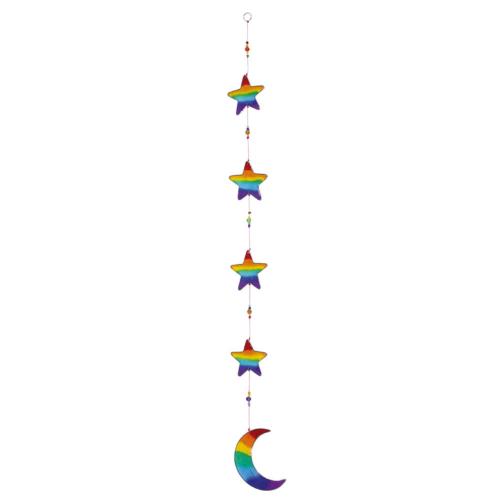 Rainbow Stars & Moon Suncatcher