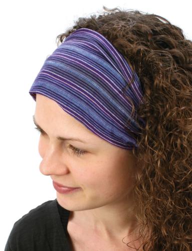 Hairband cotton purples