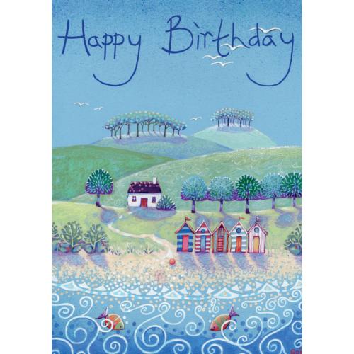 Birthday card "The Coast" 12x17cm