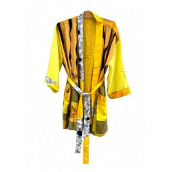Kimono Recycled Cotton Short Length 80cm Assorted Colours