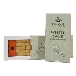 ISHOM White Sage Smudge Incense Bricks