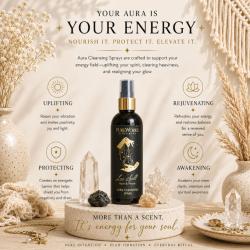 Aura Cleansing Spray Esoteric Love Spell, Rose and Peony