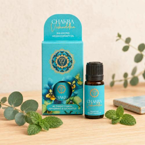 Aromatherapy Oil Chakra Vishuddha Balancing - Throat 10ml