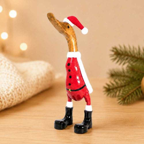 Duck Santa Penguin Bamboo Root 40cm