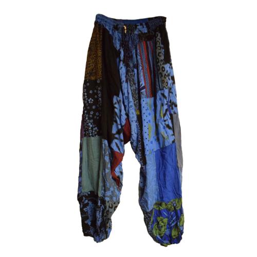 Aladdin pants, patchwork, assorted colours, large unisex