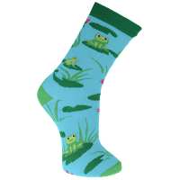 Bamboo Socks Frogs Shoe Size UK 7-11 Mens Fair Trade Eco