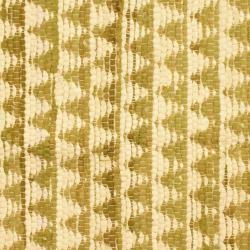 Chindi rag rug recycled cotton handmade olive 60x90cm