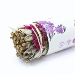 Dahlia Sage Smudge Stick 10cm