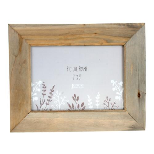 Photo frame wood 5x7" **