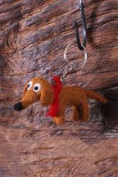 Steven The Sausage Dog Keyring