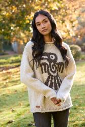 Bird Sweater Large UK Size 16-18