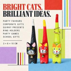 cats tail up colour assorted box of 60
