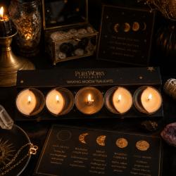 5 T-Lite Candles in Box, Esoteric Range