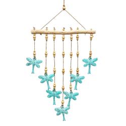 Mobile Hanging Decoration Albesia Wood Dragonfly