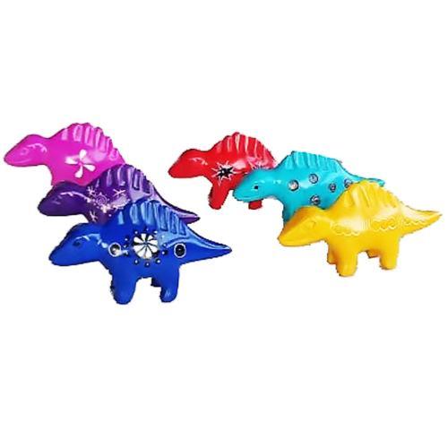 Kisii stone spinosaurus, set of 6, 6cm