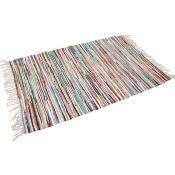 Rag rug 150x100cm assorted colours