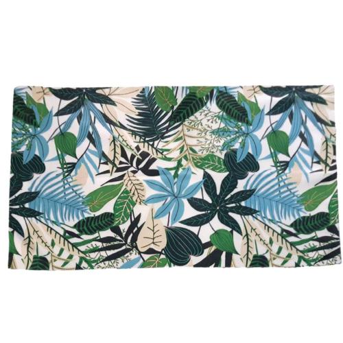 Rug Indoor/Outdoor Home Garden Camping Caravan Hardwearing Eco Leaves 80x120cm