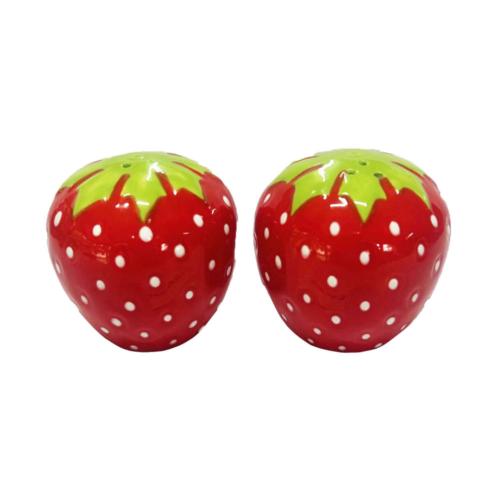 Salt and Pepper Pots Shakers Strawberry