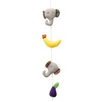 Tota bells children's mobile, elephants