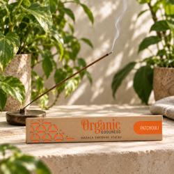 Organic goodness incense, patchouli scented,box of 12