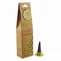 Incense cones & holder, Organic Goodness, cannabis