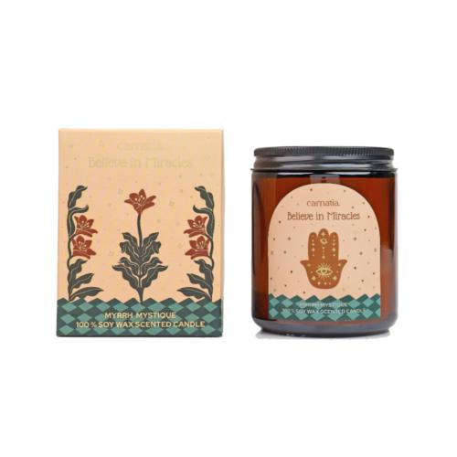 Candle Carnatia Myrrh Mystique, Believe in Miracles 200g