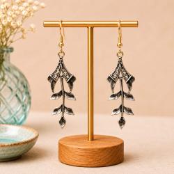 Earrings Leaf Shape