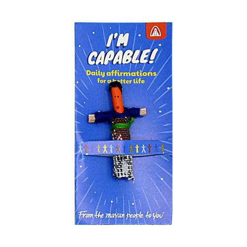 Worry doll, affirmation I'm capable