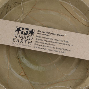Leaf Party/Picnic Plates