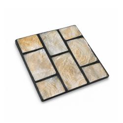Single Coaster Capiz Shell Mosaic