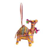 Hanging Rajasthani Fabric Camel Ornament
