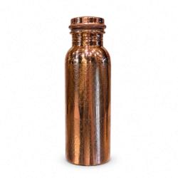 Copper water bottle, engraved, 600ml