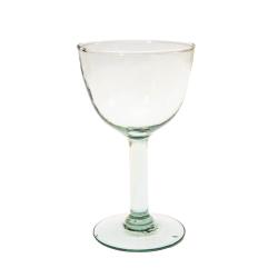 Set of 4 Wine Glasses Recycled Glass 14cm height 8cm diam