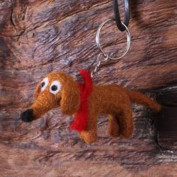 Steven The Sausage Dog Keyring