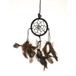 Dreamcatcher black 6cm diameter