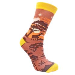 3 Pairs Bamboo Socks Safari UK 3-7 Womens