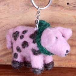 Gordon The Gloucester Old Spot Keyring